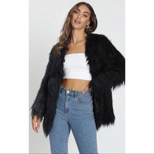 Faux Fur Coat